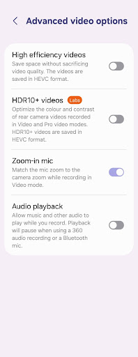 how to use Samsung hidden feature for recording videos without stopping music